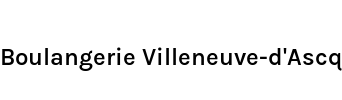 Boulangerie Villeneuve-d'Ascq